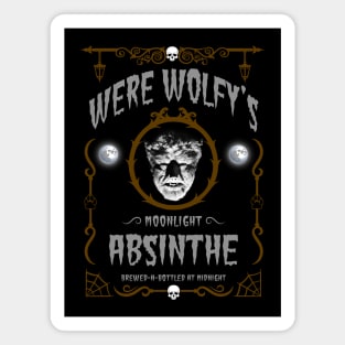 ABSINTHE MONSTERS 10 (WERE WOLFY) Magnet
